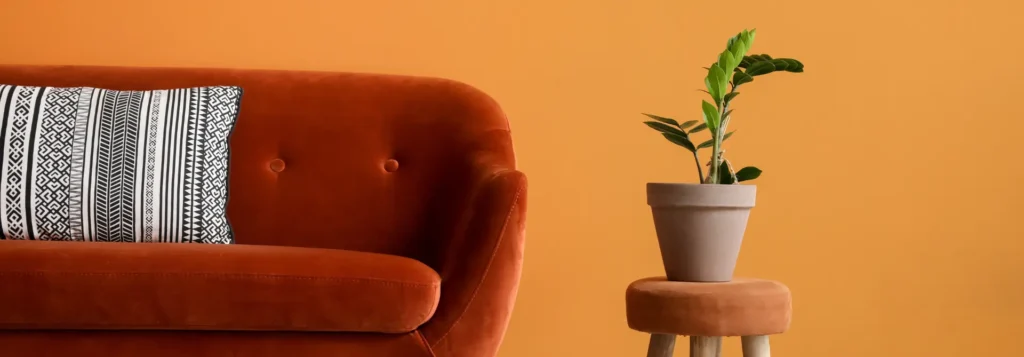 verschil tussen terracotta en een oranje kleur