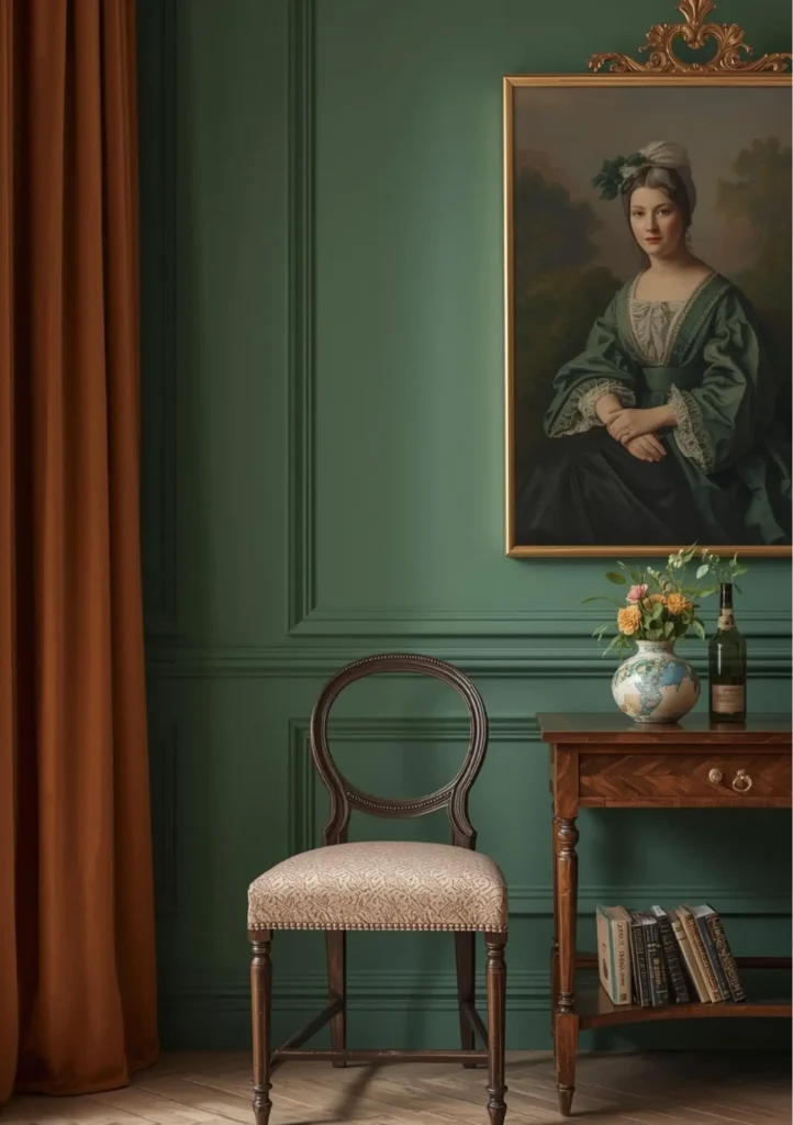 Historical Green Interieur