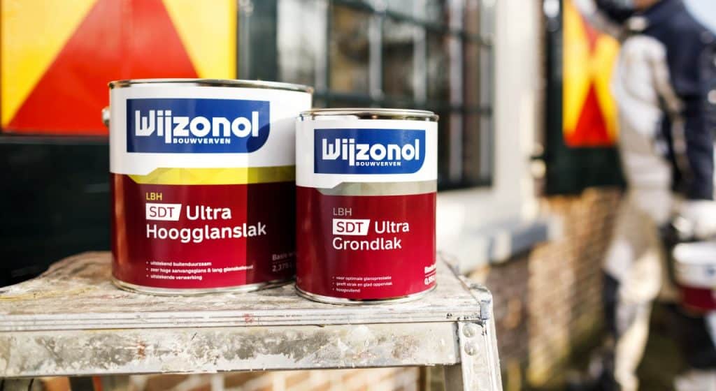 Wijzonol SDT Hoogglanslak in combinatie met de SDT Ultra Grondlak