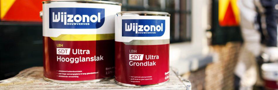 Wijzonol SDT Hoogglanslak in combinatie met de SDT Ultra Grondlak