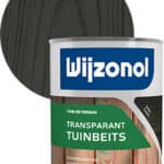 Wijzonol Transparante tuinbeits 3165 - zwart