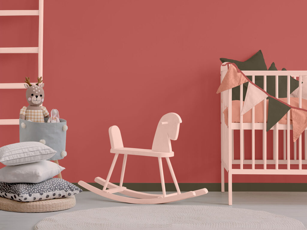 Ontdek de meest geliefde kleuren voor een speelse babykamer in de collectie heldere kleuren van Wijzonol.