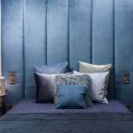 Koninklijk blauw in de slaapkamer