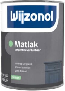 Wijzonol Matlak terpentineverdunbaar