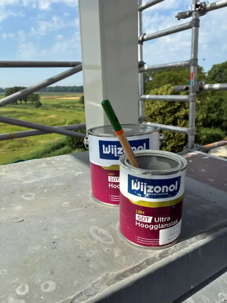 Enserkerk Schokland - Werelderfgoed in de Wijzonol SDT Ultra Hoogglanslak