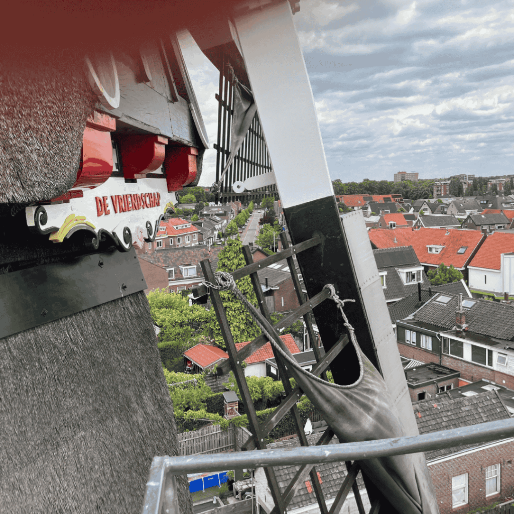 Molen De Vriendschap schittert weer dankzij Wijzonol