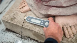 Schilderwerk De Librije, kleurbepaling van de entree.