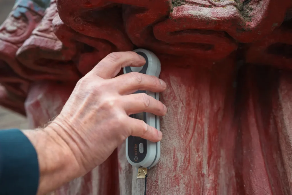 digitaal kleuronderzoek beelden De Librije Zwolle