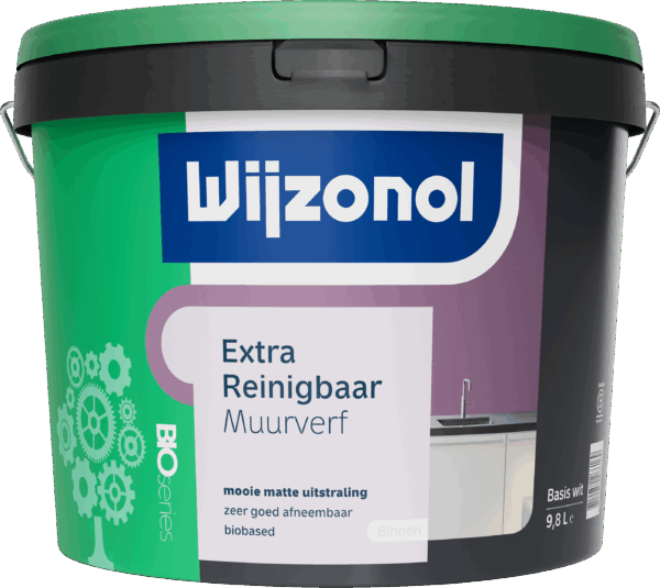 Wijzonol Muurverf Extra Reinigbaar BIOseries - Biobased Muurverf