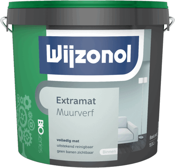 Biobased muurverf: Wijzonol Muurverf Extramat BIOseries
